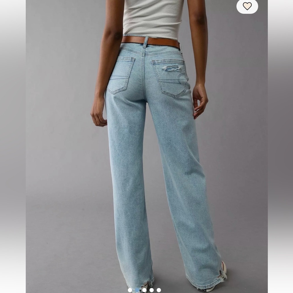 American Eagle Outfitters Super High Rise Baggy Jeans